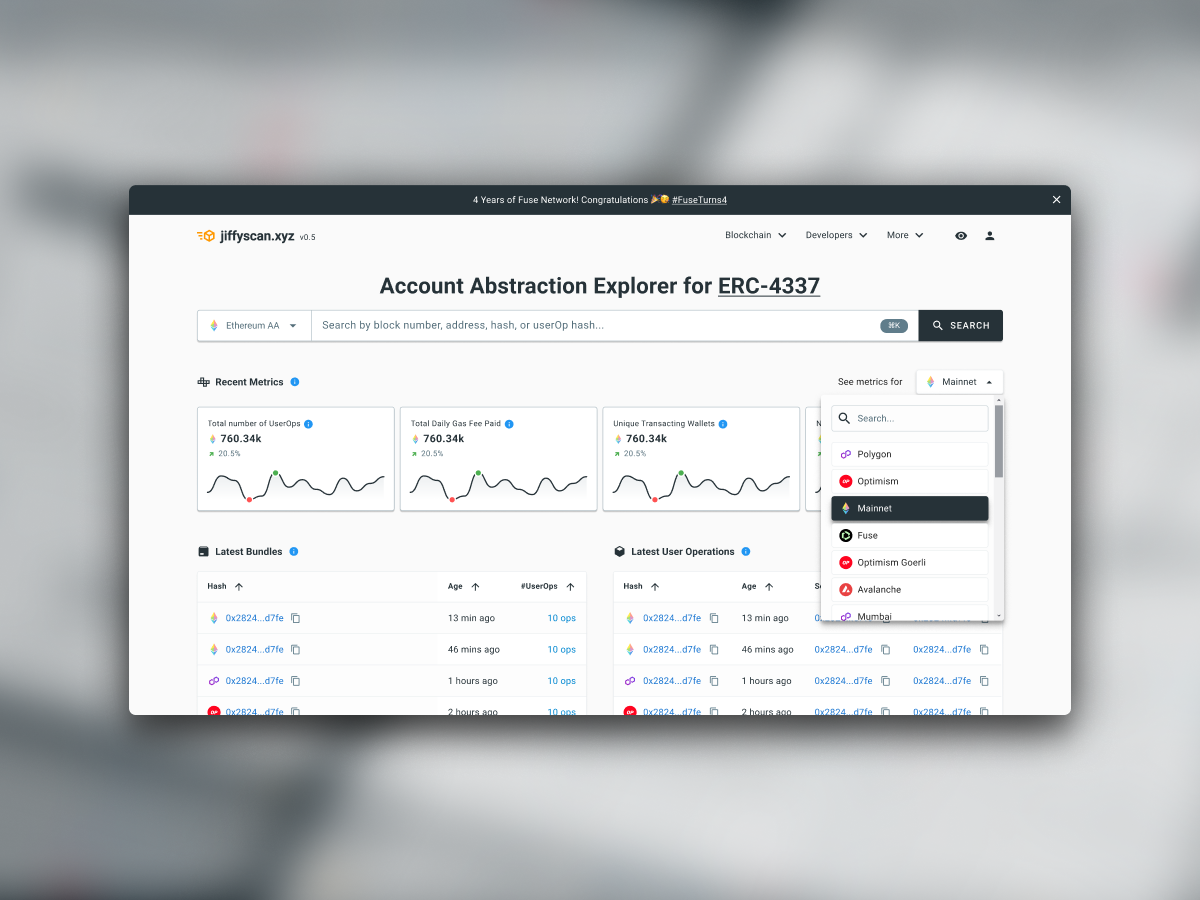 Jiffyscan project screenshot 2