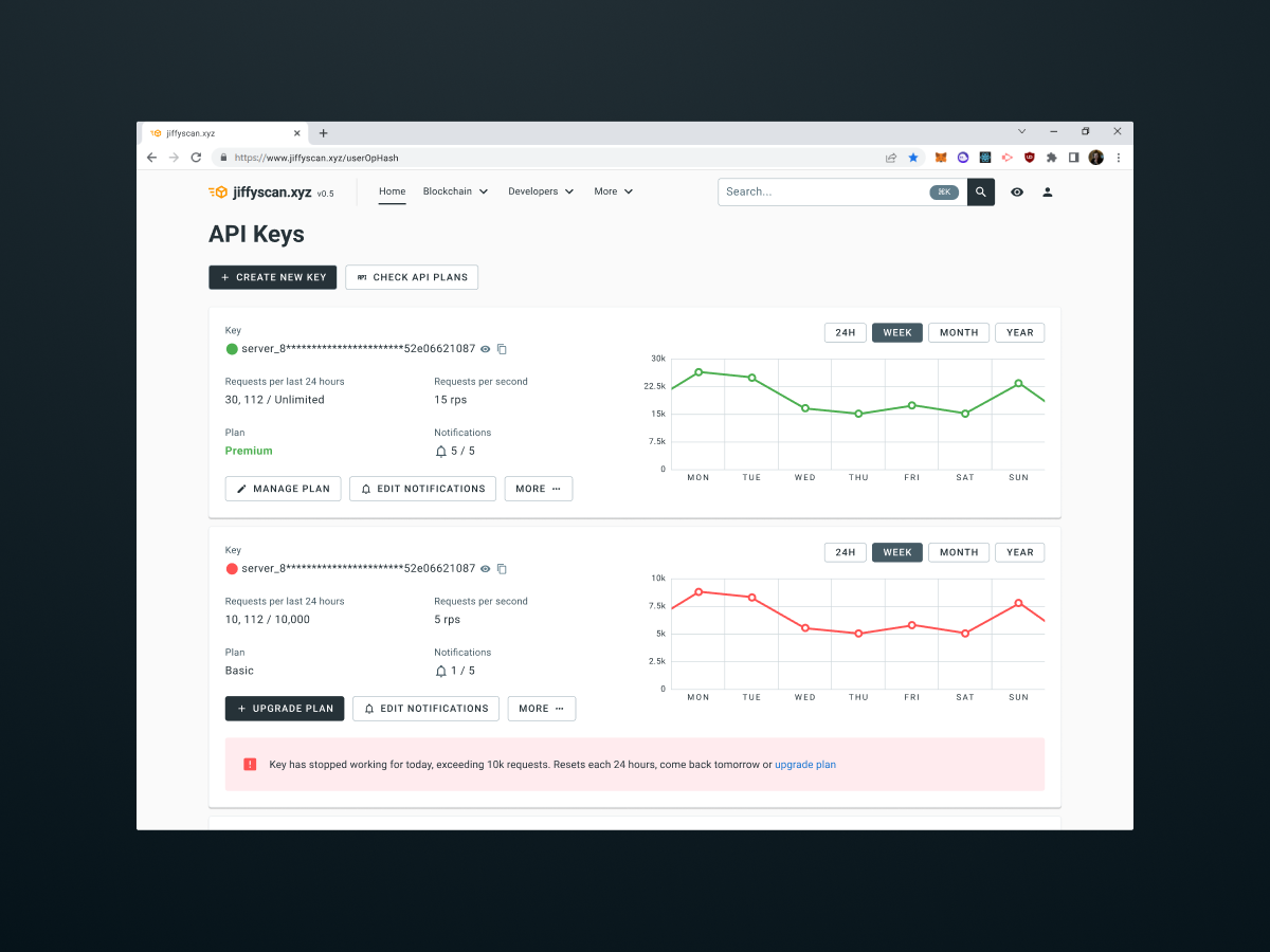 Jiffyscan project screenshot 3