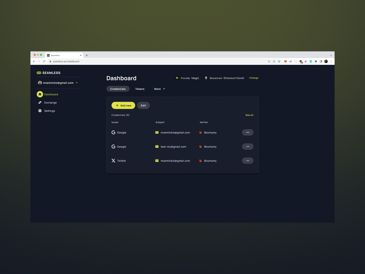 Seamless project screenshot 2
