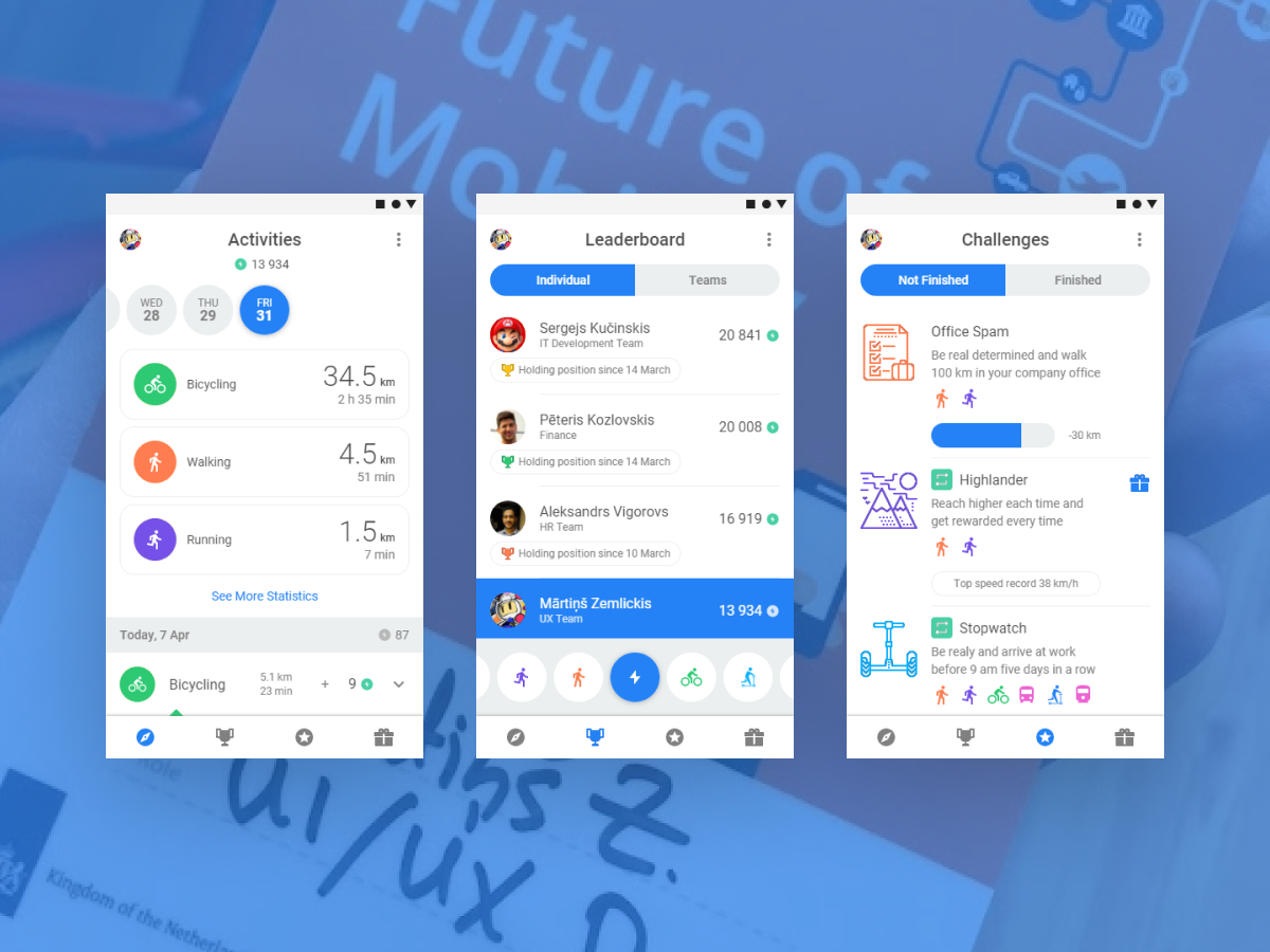 Sparkz project screenshot 2